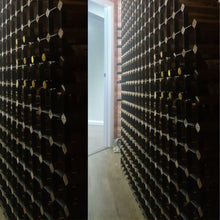 Load image into Gallery viewer, Custom Built Wine Rack | Dark Mahogany Finish | Pre-Assembled
