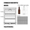 KB55SS kingsbottle beverage cooler storage capacity of 12 oz beer bottles 