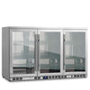 Heating Glass 3-Door Under Bench Beverage Fridge