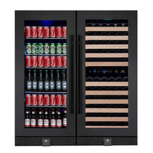 Load image into Gallery viewer, Wine Cooler and Beer Refrigerator Upright Combo
