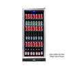 308 Litre Upright Glass Door Bar Fridge