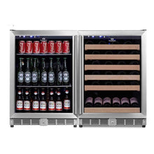 Load image into Gallery viewer, Wine Fridge and Beer Refrigerator COMBO - Under Bench
