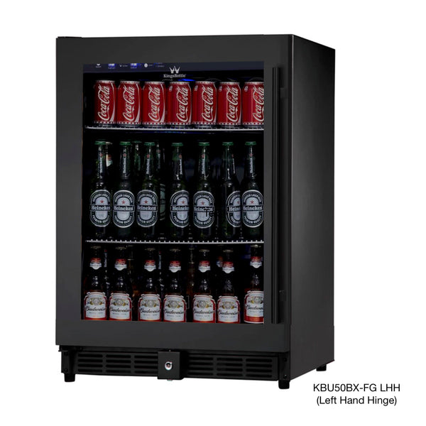 152 Litre Under Bench Glass Door Beer Fridge