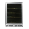 152 Litre Under Bench Glass Door Beer Fridge