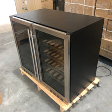 Load image into Gallery viewer, Refurbished Under Bench Beer and Wine Fridge Combo KB28LRX
