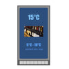 adjustable temperature range KB308W wind bar fridge