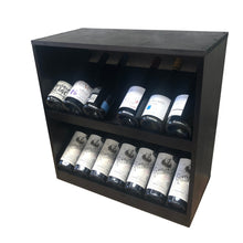 Load image into Gallery viewer, 14 Bottle Display Wine Cube
