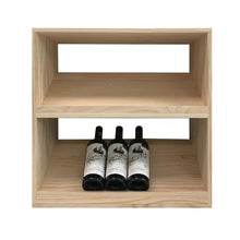 Load image into Gallery viewer, 14 Bottle Display Wine Cube
