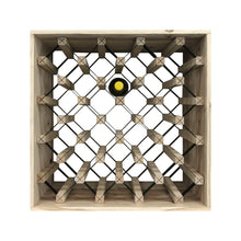 Load image into Gallery viewer, 25 Bottle Diamond Cube Wine Rack
