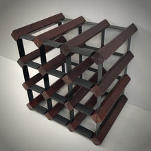 Load image into Gallery viewer, WRT012M 12 Bottle Mahogany Finish Timber Wine Rack_1
