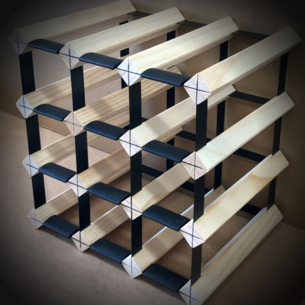 Classic Timber Wine Rack ｜ 12 to 130 Bottles
