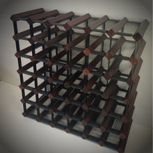 Load image into Gallery viewer, 42 Bottle Timber Wine Rack | 6x6 Configuration

