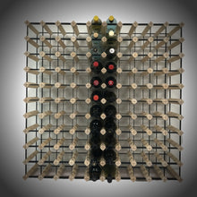 Load image into Gallery viewer, 110 Bottle Timber Wine Rack | 10x10 Configuration
