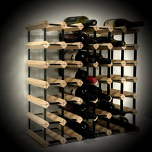 Load image into Gallery viewer, 42 Bottle Timber Wine Rack | 6x6 Configuration
