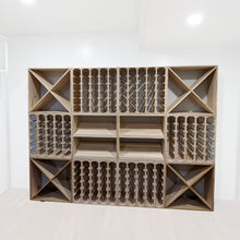 Load image into Gallery viewer, 14 Bottle Display Wine Cube
