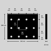 Load image into Gallery viewer, Wine Pegs Support Board - MDF
