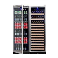 Load image into Gallery viewer, WINE &amp; BEVERAGE REFRIGERATOR UPRIGHT COMBO | KB405COMBO
