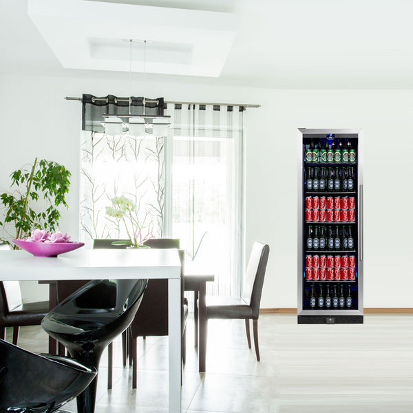 405 Litre Upright Glass Door Bar Refrigerator